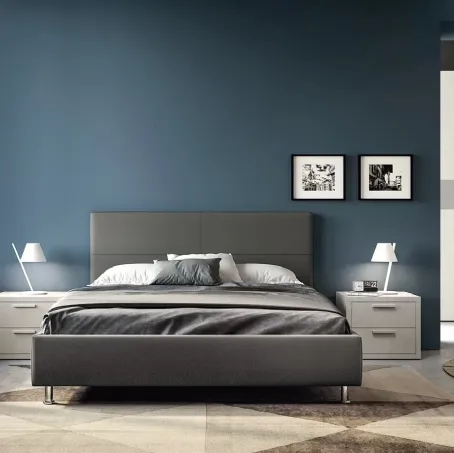 Letto in ecopelle Bora di SantaLucia
