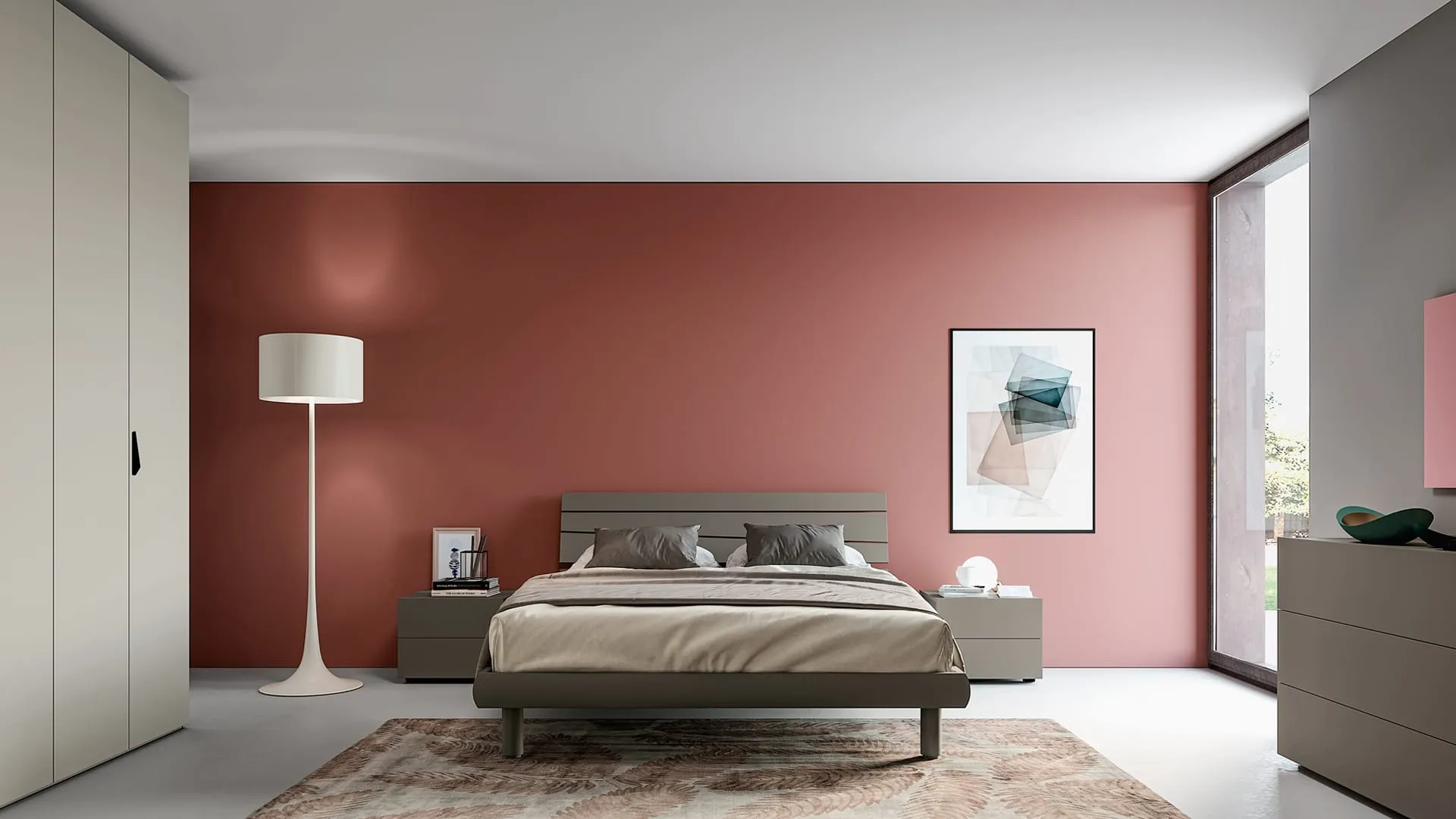 Letto moderno Mistral di SantaLucia