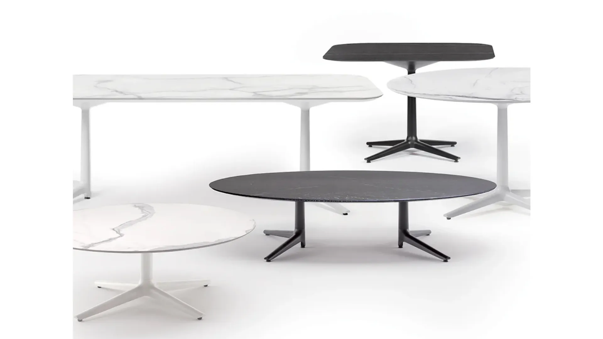 Tavolini Multiplo Low di Kartell