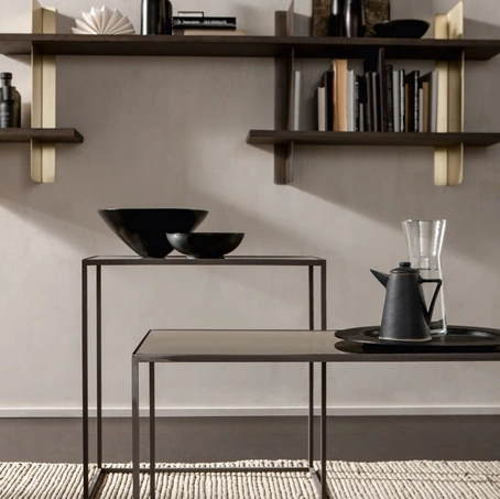 Tavolino Narciso rettangolare di Cantori