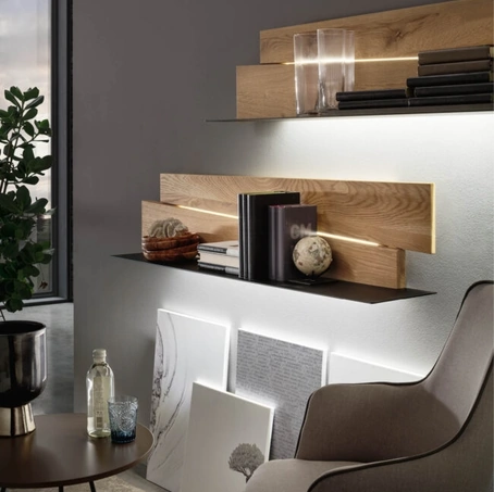 Mensola Scuderia in metallo e legno di Maronese