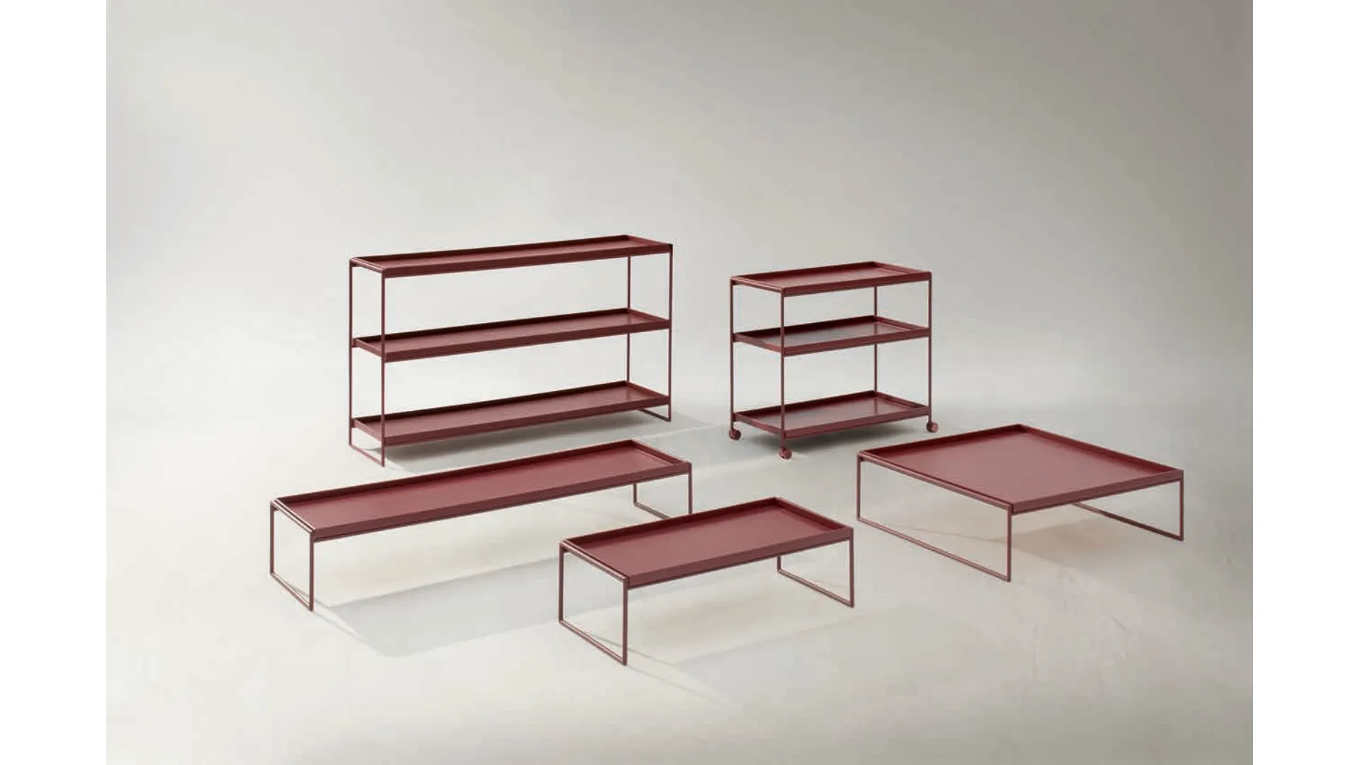 Tavolini Trays di Kartell
