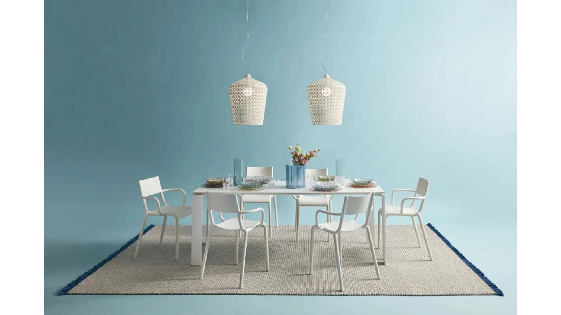 Lampada a sospensione Kabuki di Kartell