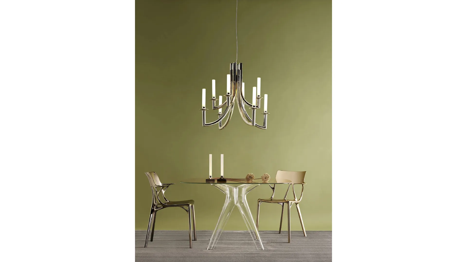 Lampada a sospensione Khan di Kartell