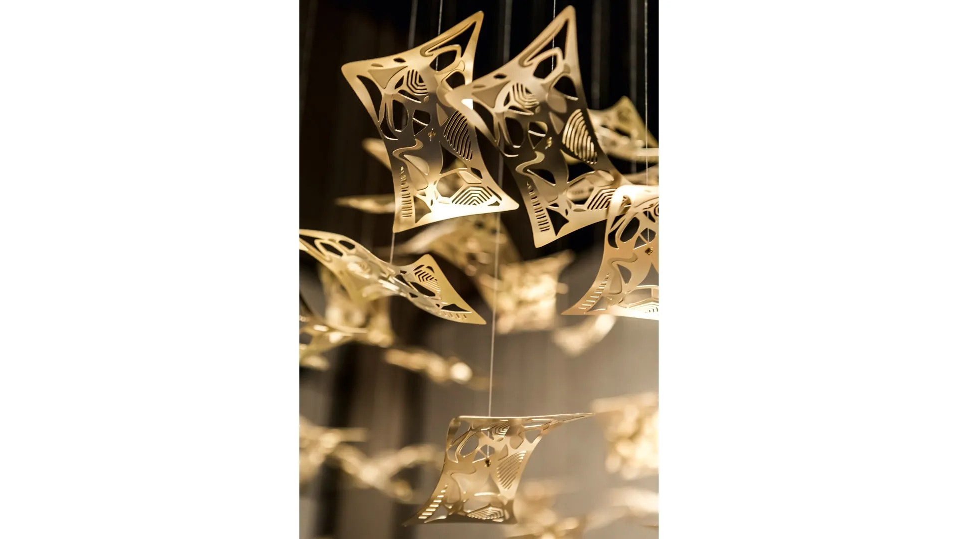 Lampada a sospensione Manta Ray di Cantori