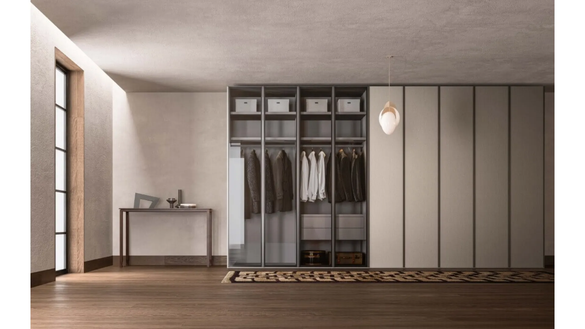 Armadio battente Alterna SM2008 di Zalf