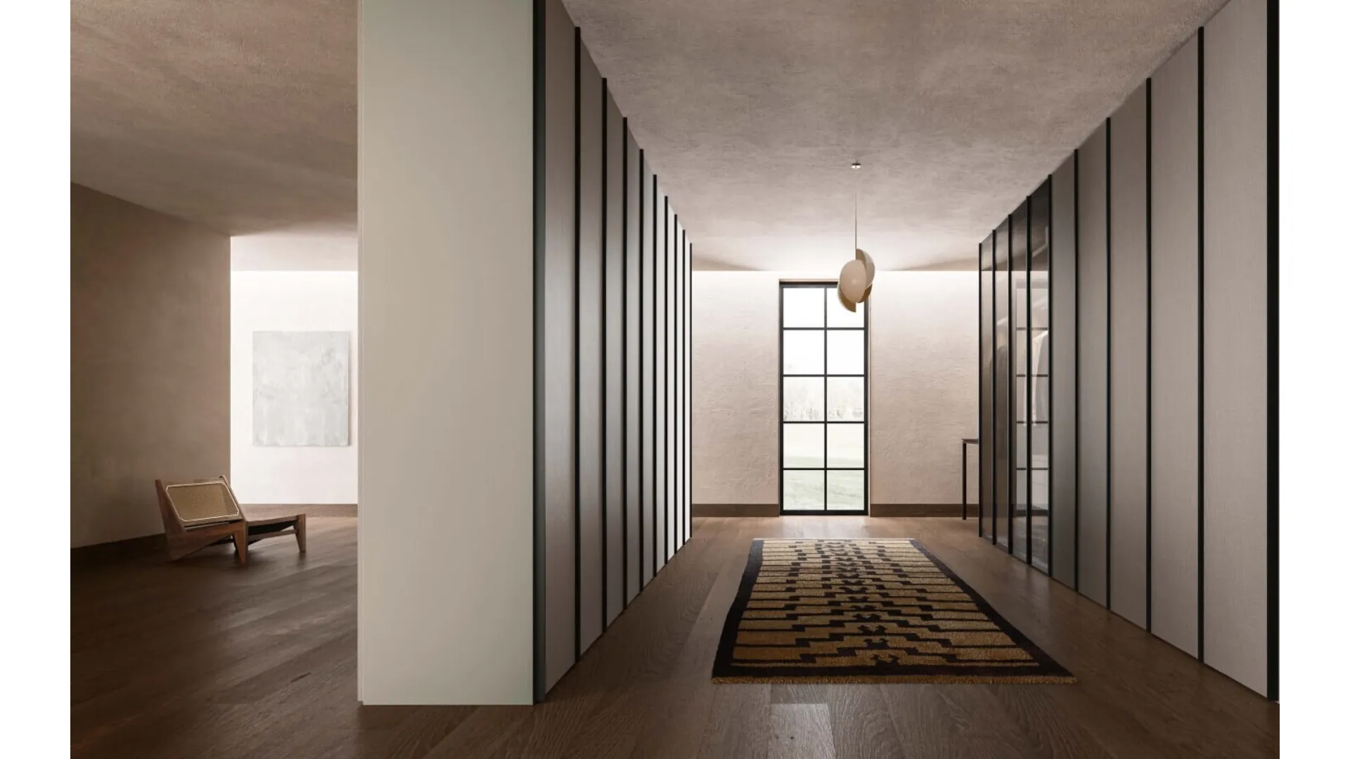 Armadio battente Alterna SM2008 di Zalf