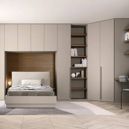 Armadio battente a ponte Alterna SM2015 di Zalf