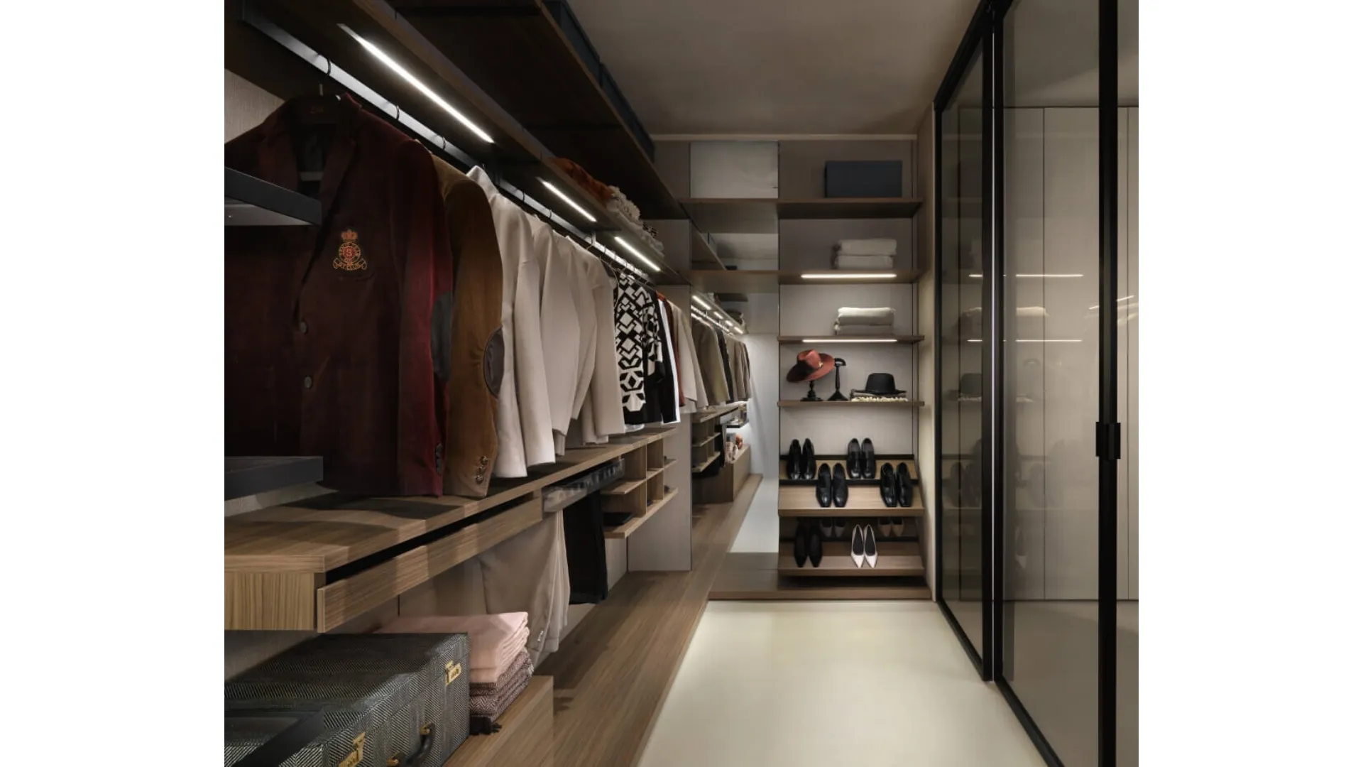 Cabina Armadio Flexy SM008 di Zalf