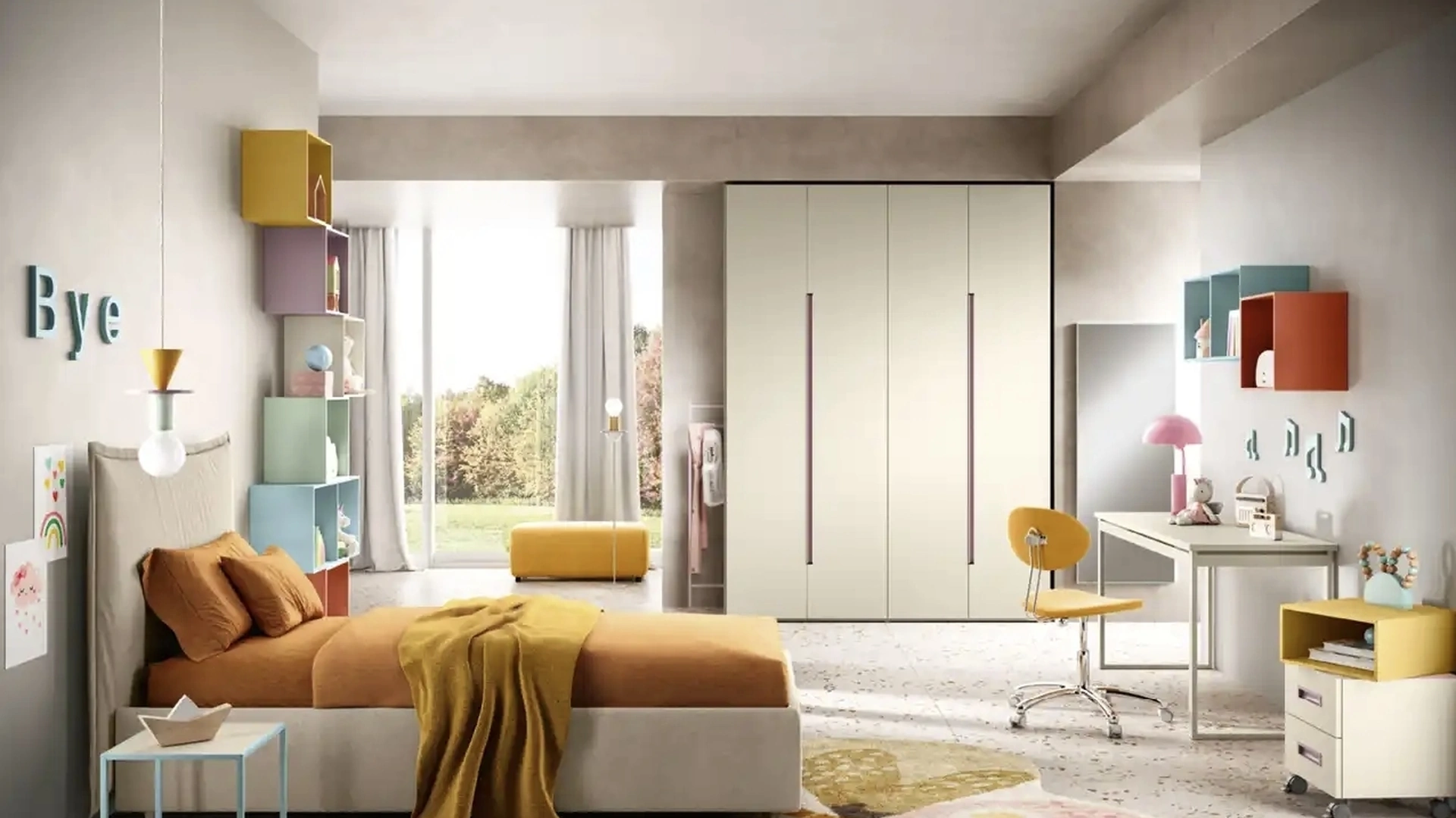 Cameretta K107 di Moretti Compact Camerette