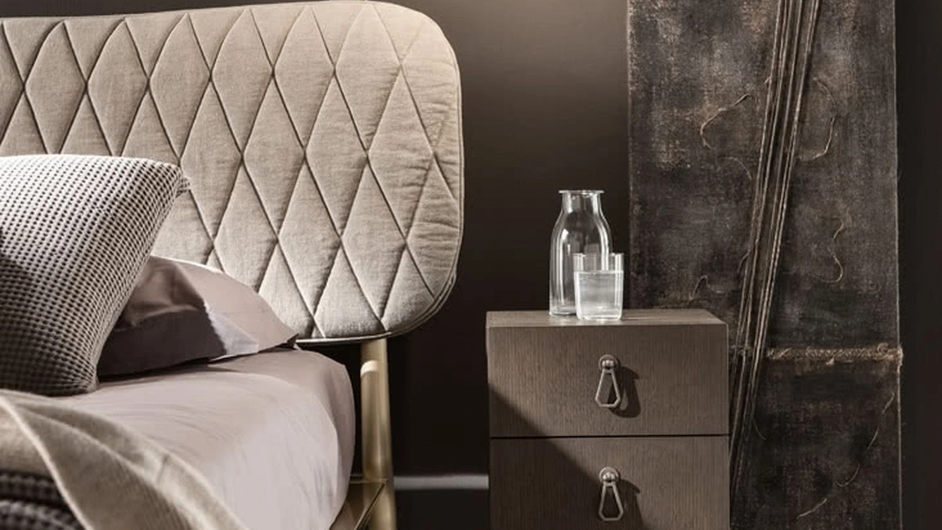 Comodino City in legno di Cantori