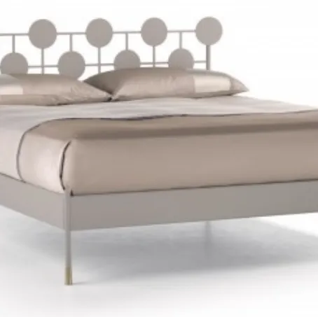 Letto in ferro battuto matrimoniale di design Dalia di Cantori