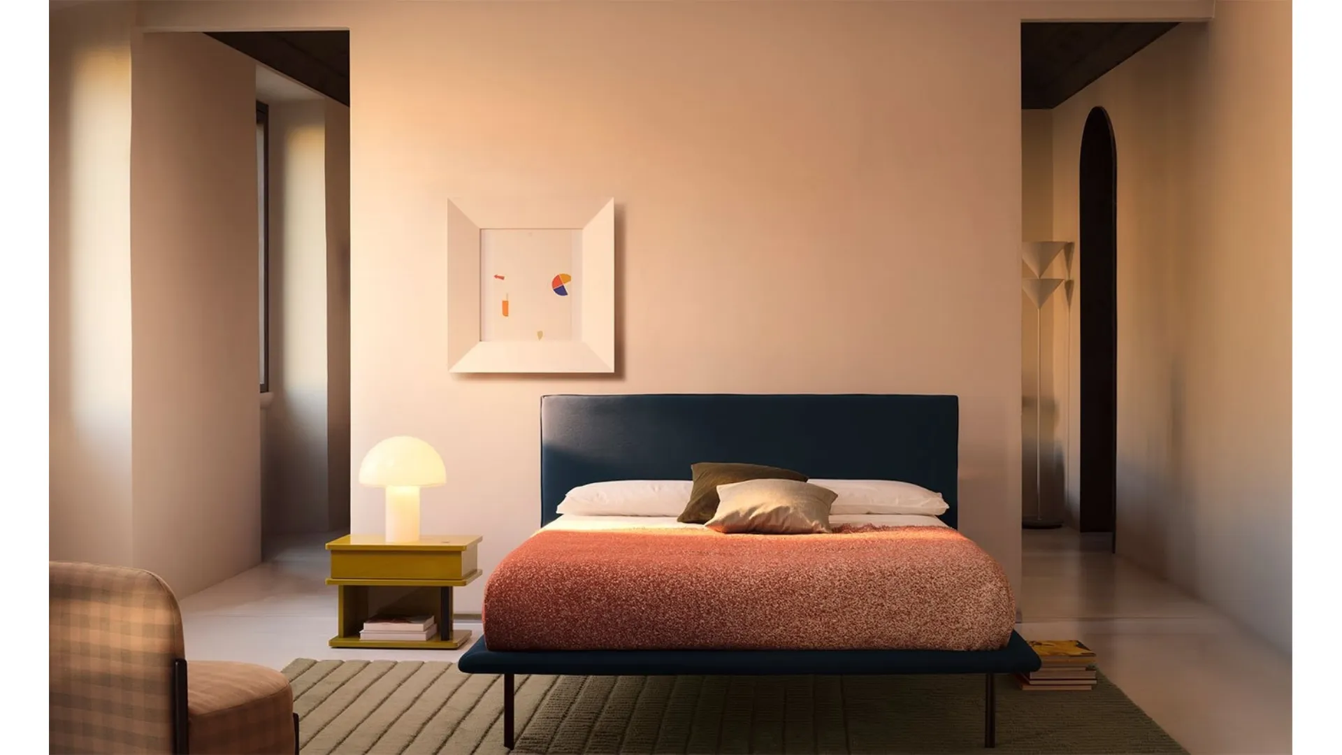 Letto matrimoniale Eden di Bolzan Letti