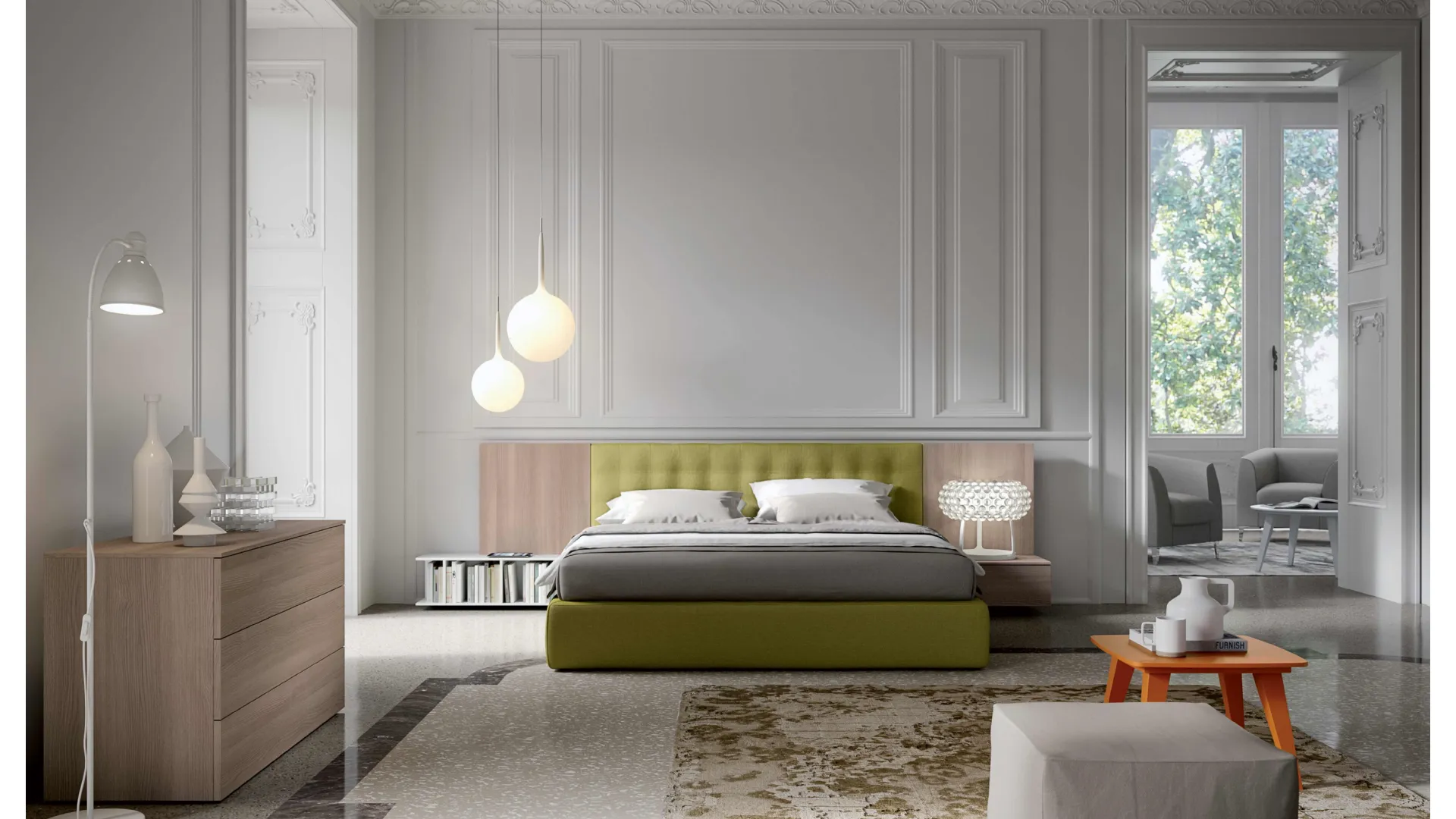 Letto Inca Sumi di Spagnol Mobili