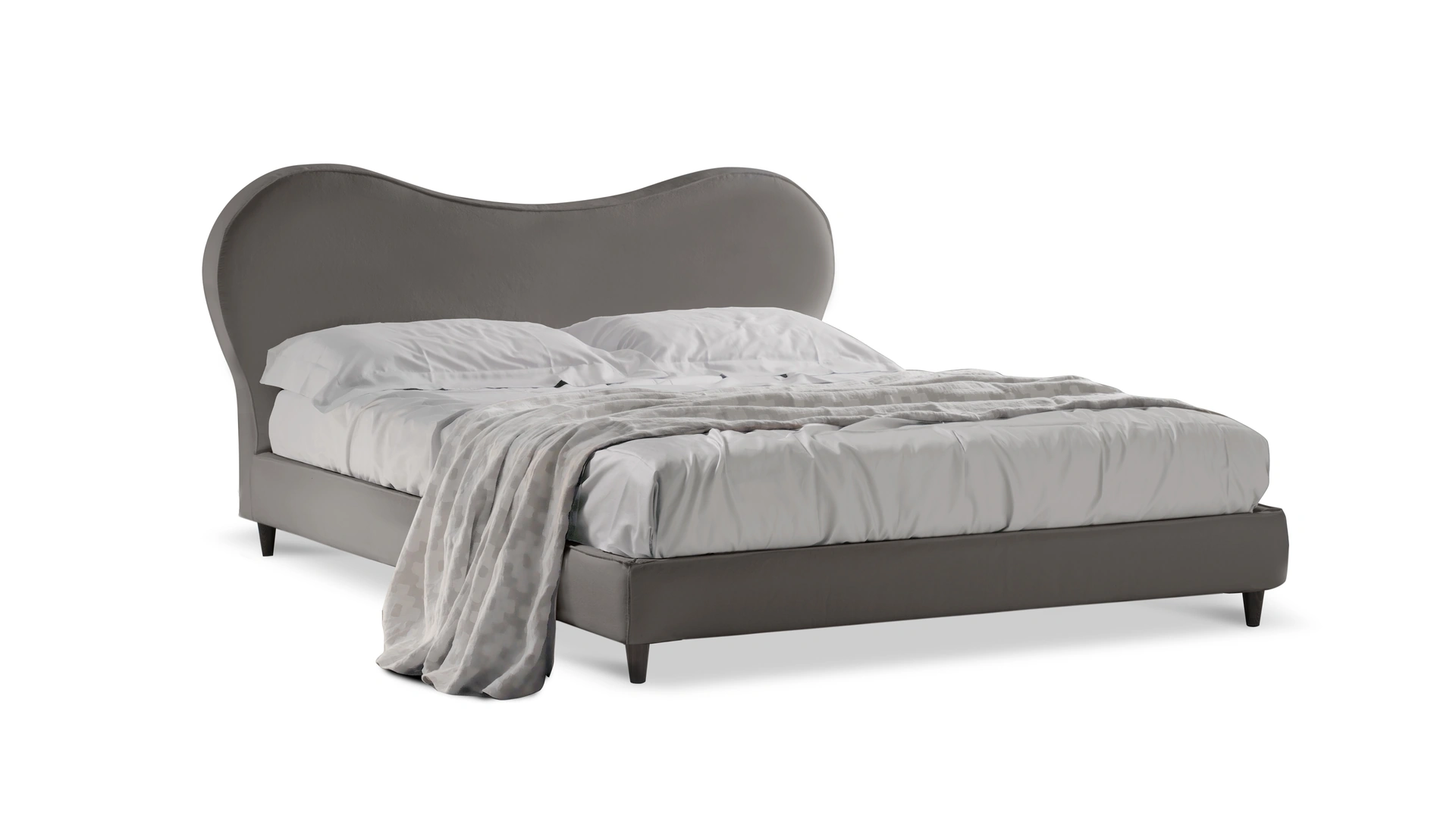 Letto in tessuto Romantico di Salvetti
