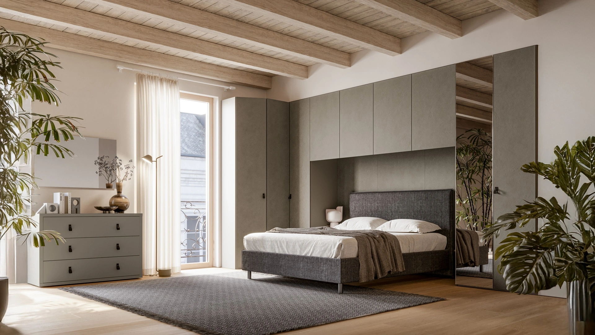 Letto imbottito Sami di SantaLucia