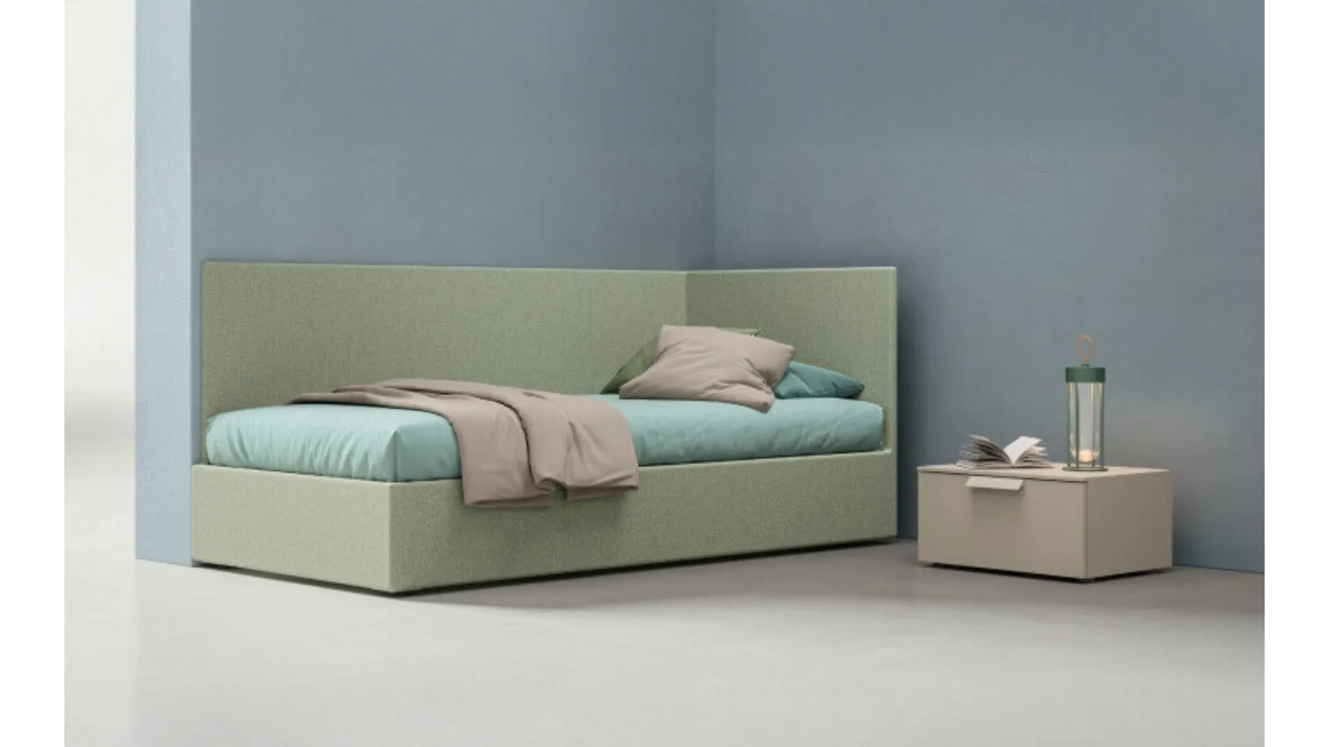 Letto singolo Contenitore di Zalf