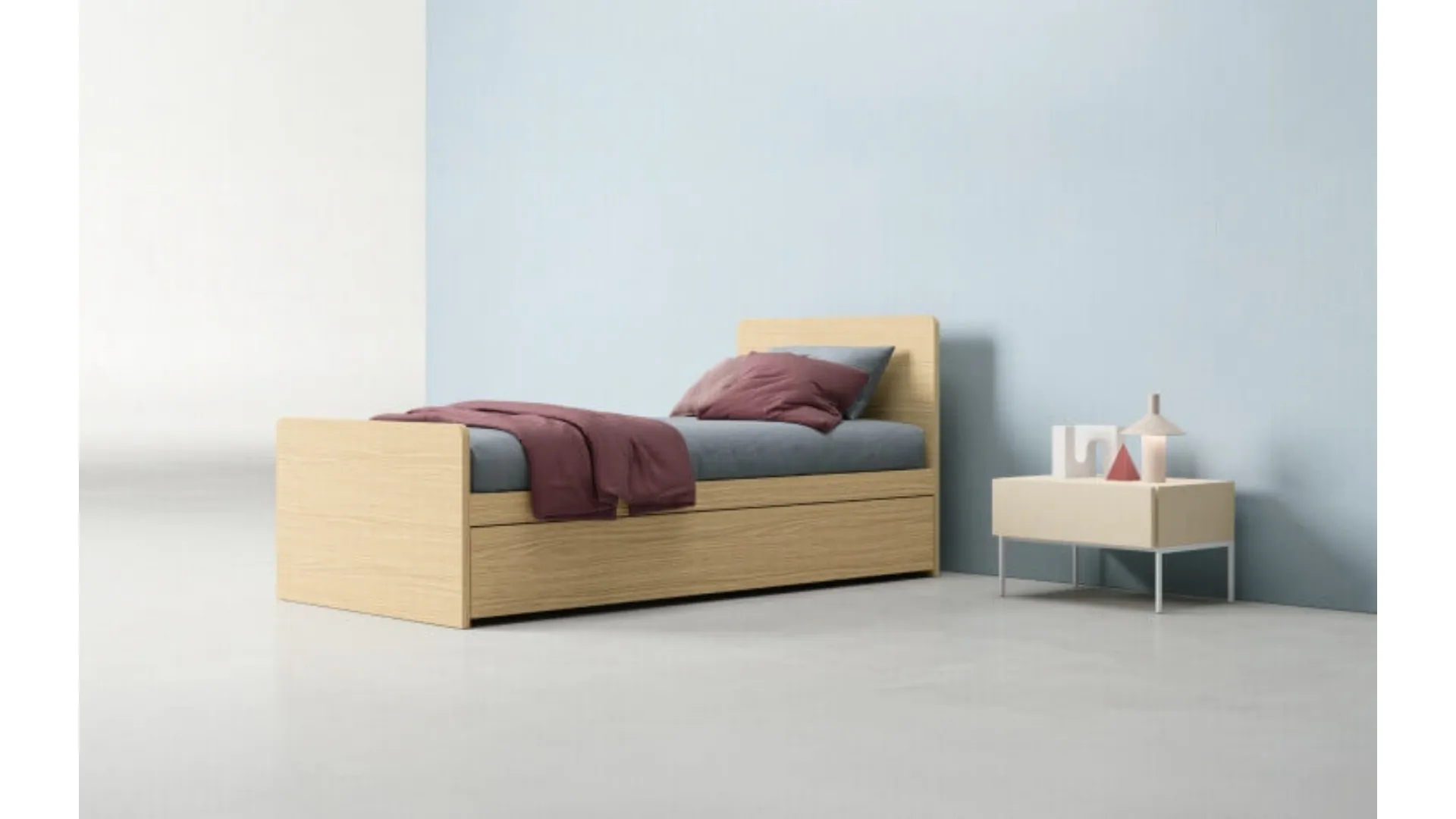 Letto Singolo Radius di Zalf
