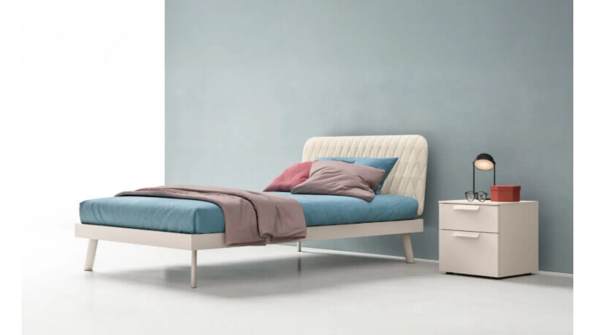 Letto singolo Wing di Zalf