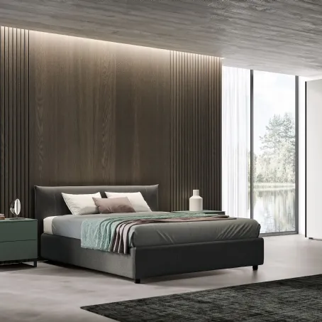 Letto Love Me con box contenitore di Spagnol Mobili