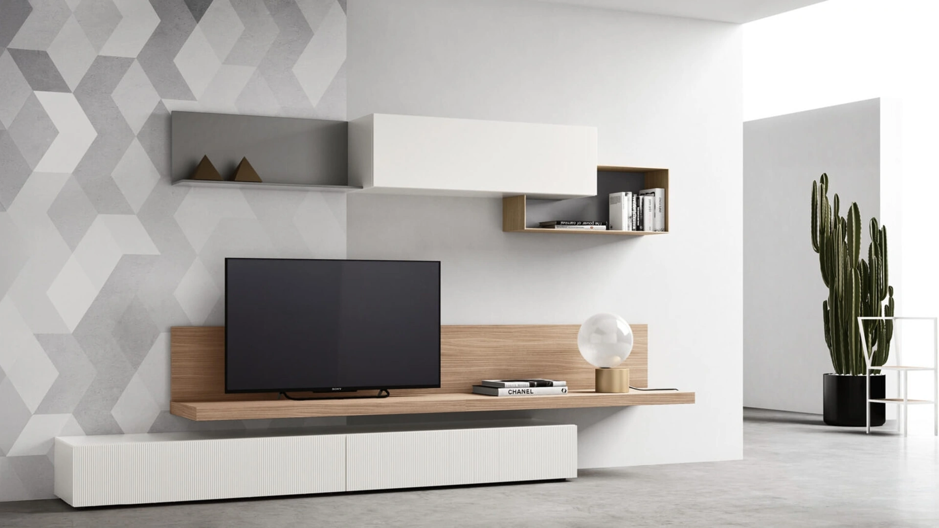 Mobile Porta Tv a terra sm2350 di Maronese