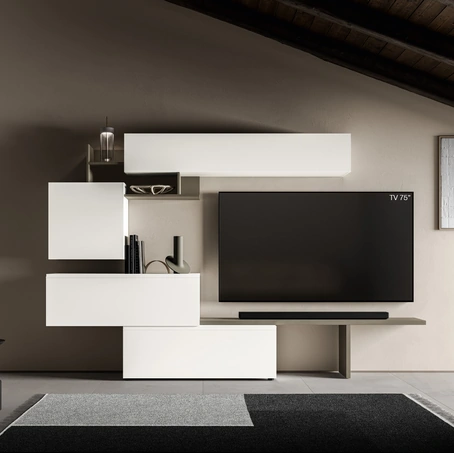 Parete Attrezzata Pratico PTG405 di SantaLucia