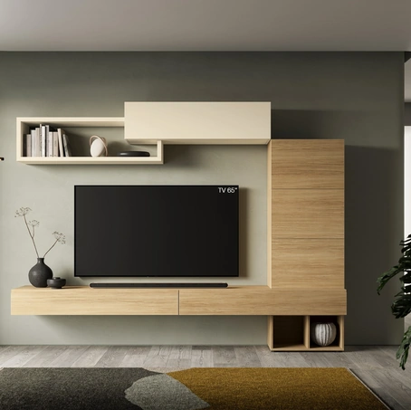 Parete Attrezzata Pratico PTG408 di SantaLucia