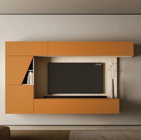 Parete Attrezzata Pratico PTG426 di SantaLucia