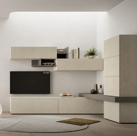 Parete Attrezzata Pratico PTG437 di SantaLucia