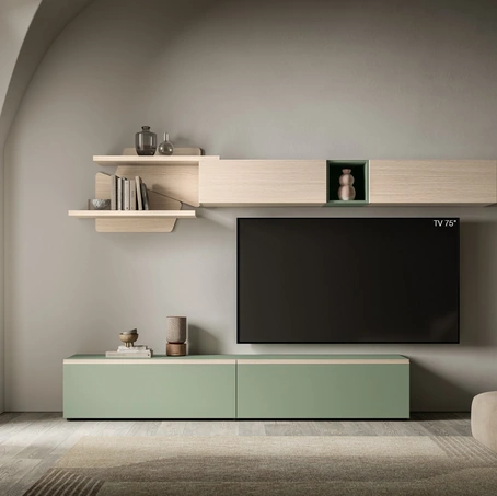 Parete Attrezzata Pratico PTG440 di SantaLucia