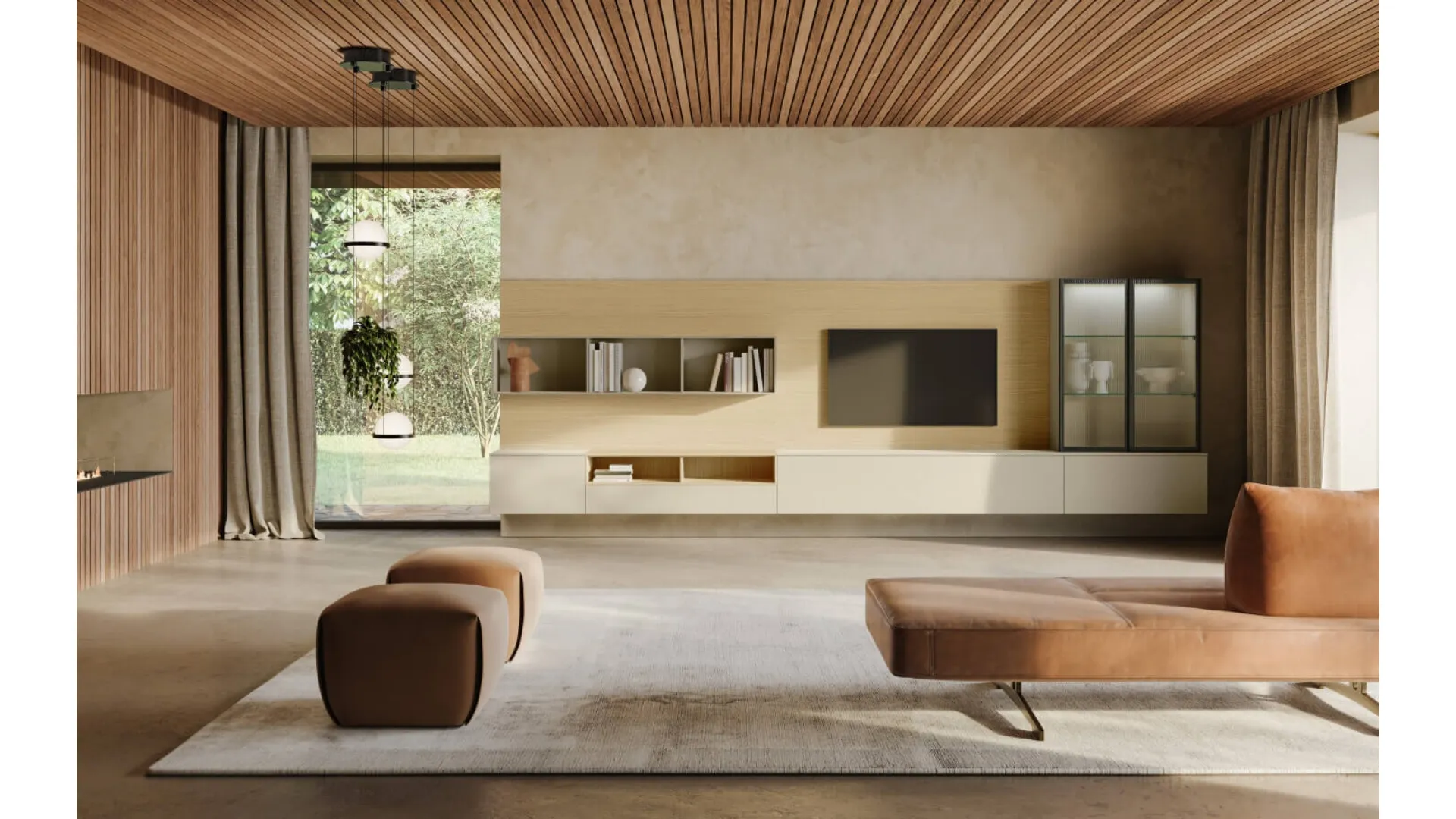 Parete Attrezzata SpaceMakers day SM2521 di Zalf