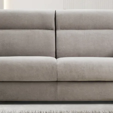 Divano letto lineare in tessuto imbottito Paradise di Aerre