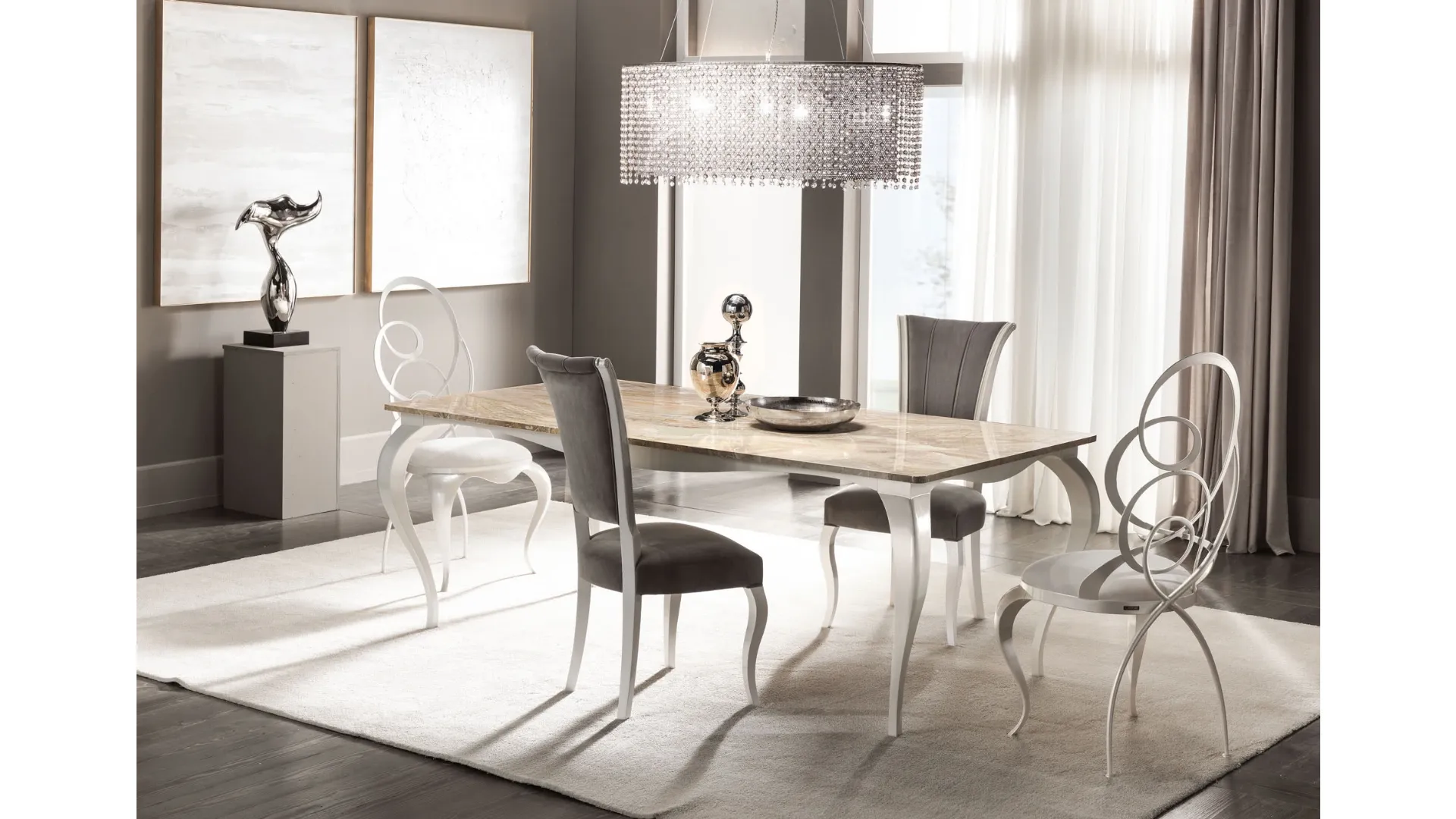 Sedia di design Ghirigori di Cantori