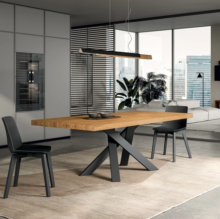 Tavolo in legno Foxi di FGF Mobili