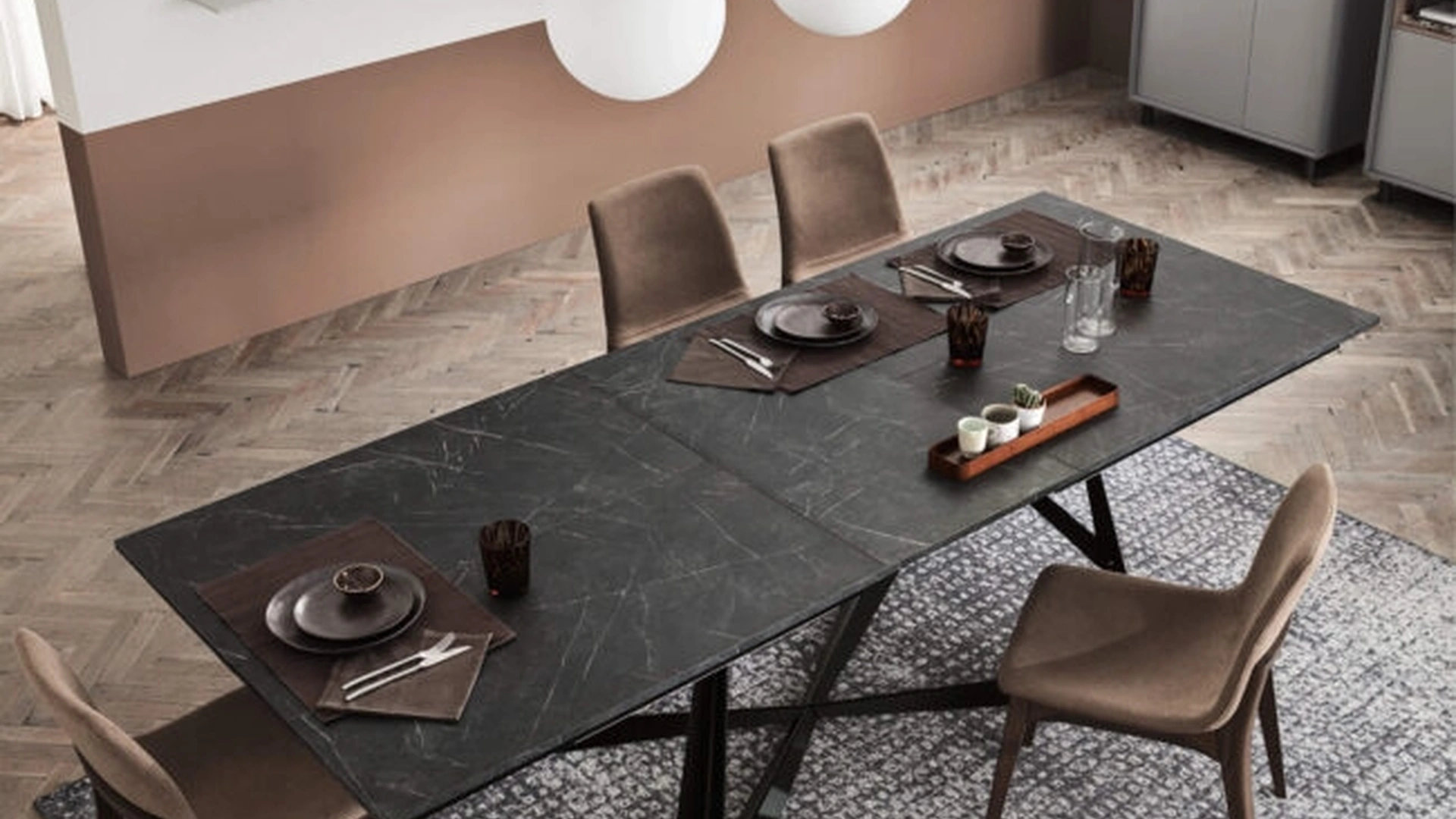 Tavolo con allunghe Poker di Maronese